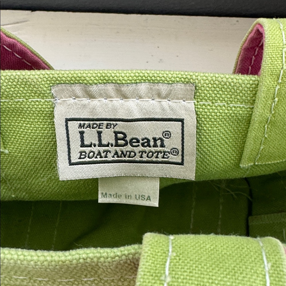 L.L. Bean Vintage Mini Boat & Tote - Picture 5 of 6